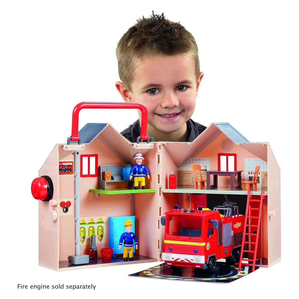 Fireman Sam Deluxe Fire Station Playset - TOYBOX Toy Shop