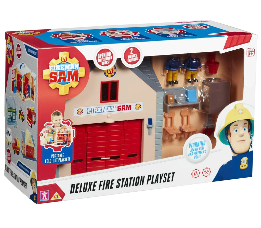 Fireman Sam Deluxe Fire Station Playset - TOYBOX Toy Shop