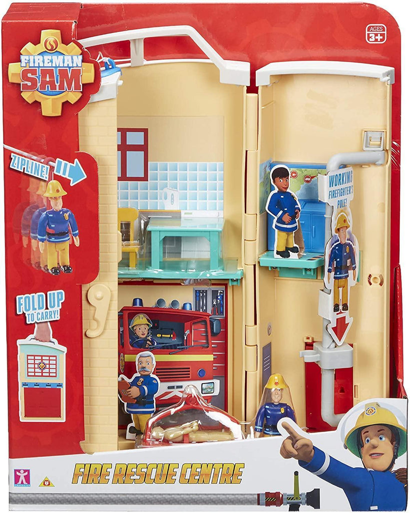 Fireman Sam Fire Rescue Centre Fire Station Playset - TOYBOX Toy Shop