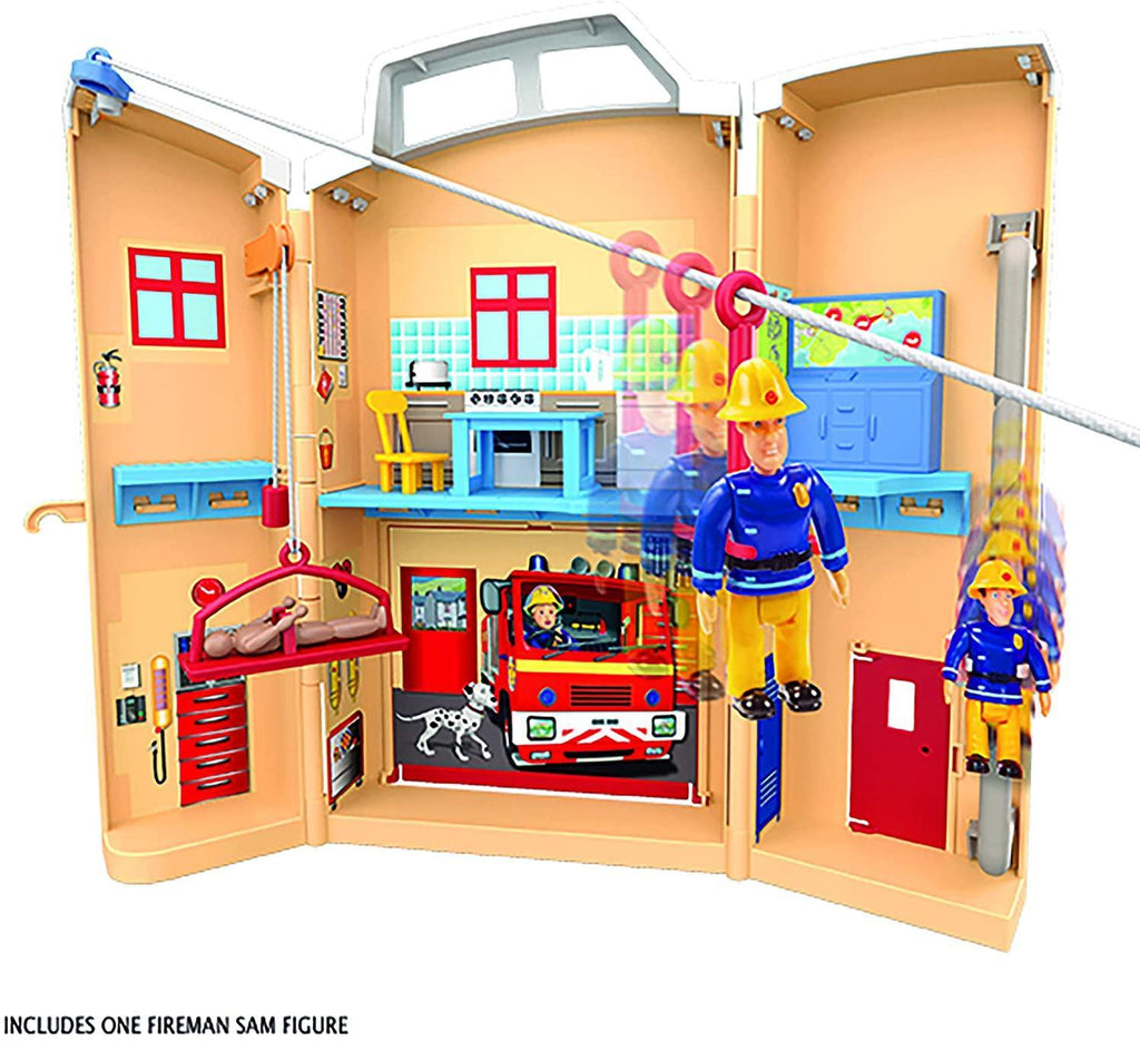 Fireman Sam Fire Rescue Centre Fire Station Playset - TOYBOX Toy Shop