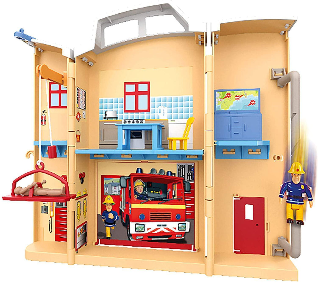 Fireman Sam Fire Rescue Centre Fire Station Playset - TOYBOX Toy Shop