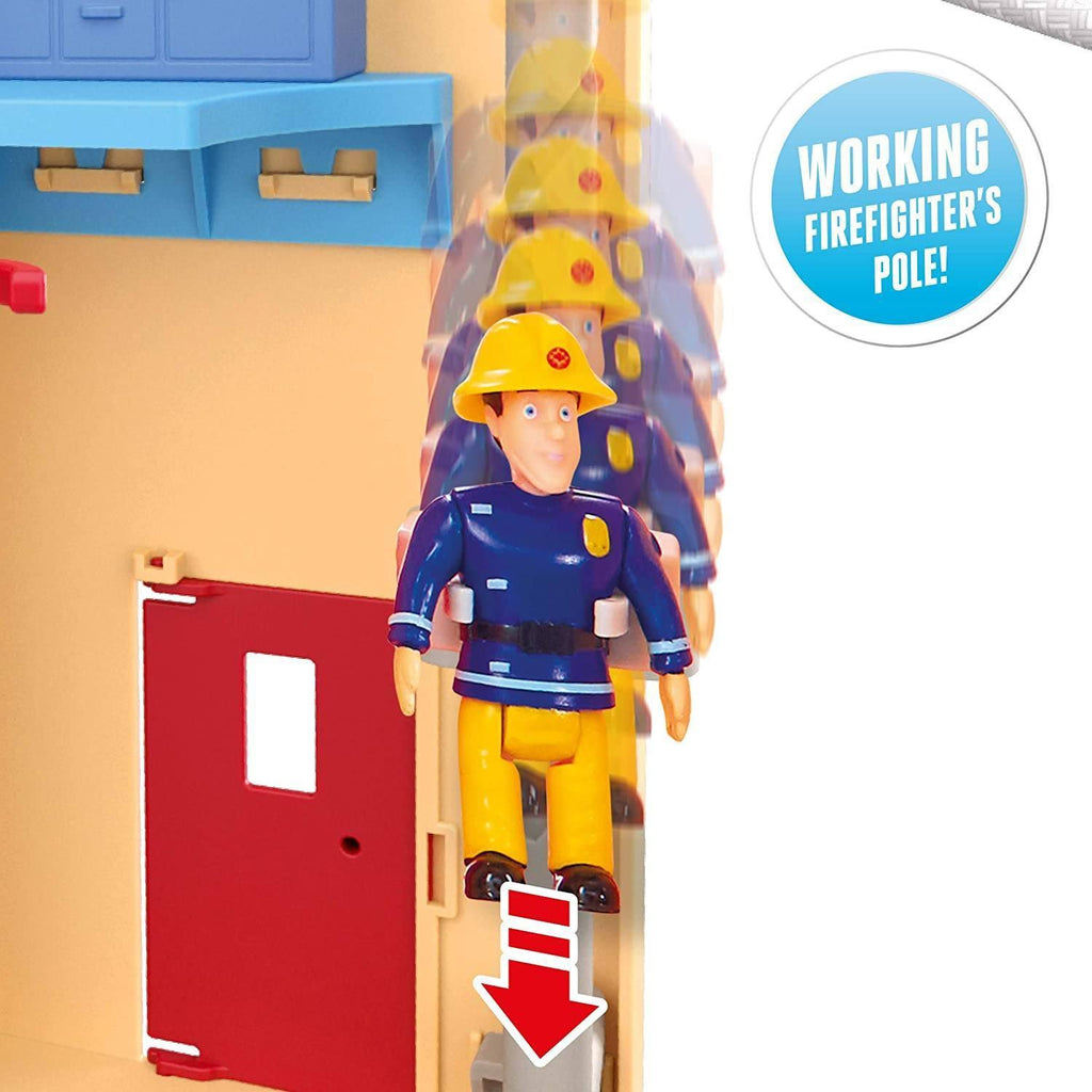 Fireman Sam Fire Rescue Centre Fire Station Playset - TOYBOX Toy Shop