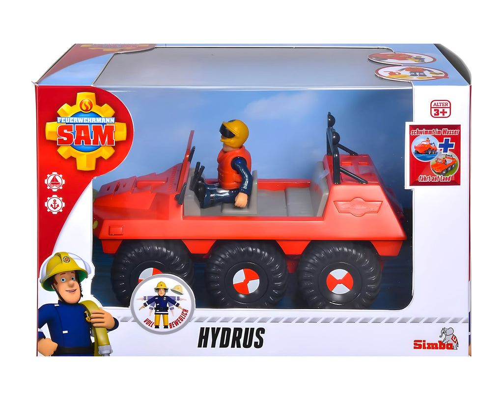 Fireman Sam Hydrus Vehicle with Character Sam - TOYBOX Toy Shop