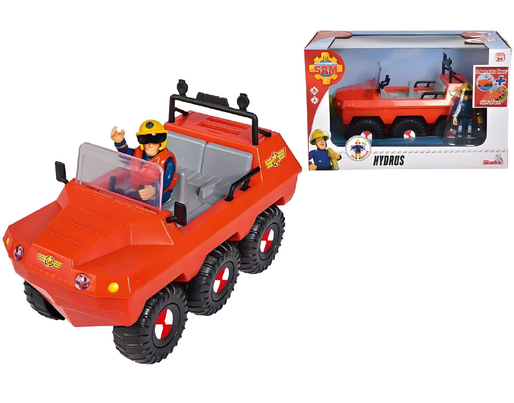 Fireman Sam Hydrus Vehicle with Character Sam - TOYBOX Toy Shop