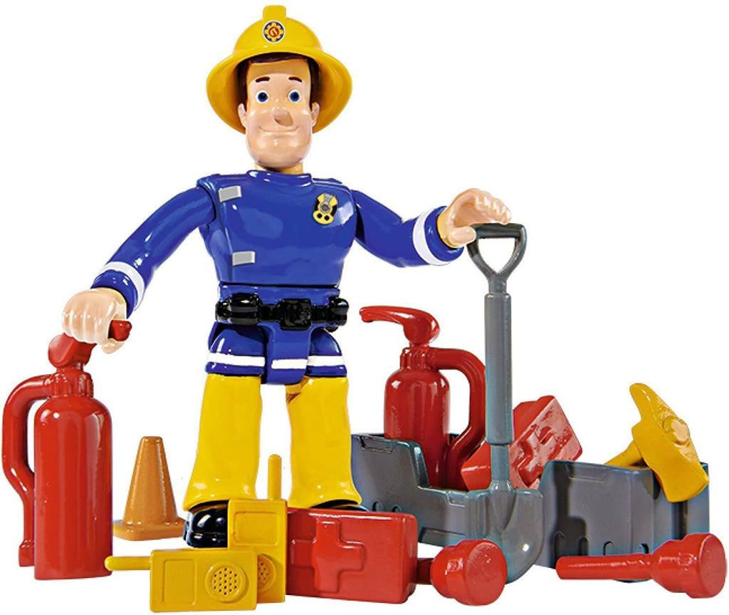 Fireman Sam Jupiter Deluxe Fire Engine With Two Figures - TOYBOX Toy Shop