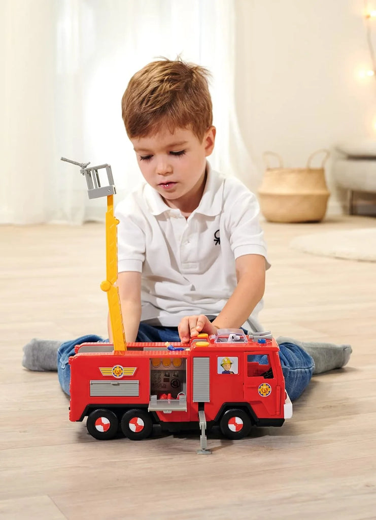 Fireman Sam Jupiter Pro 31cm Fire Engine Playset - TOYBOX Toy Shop