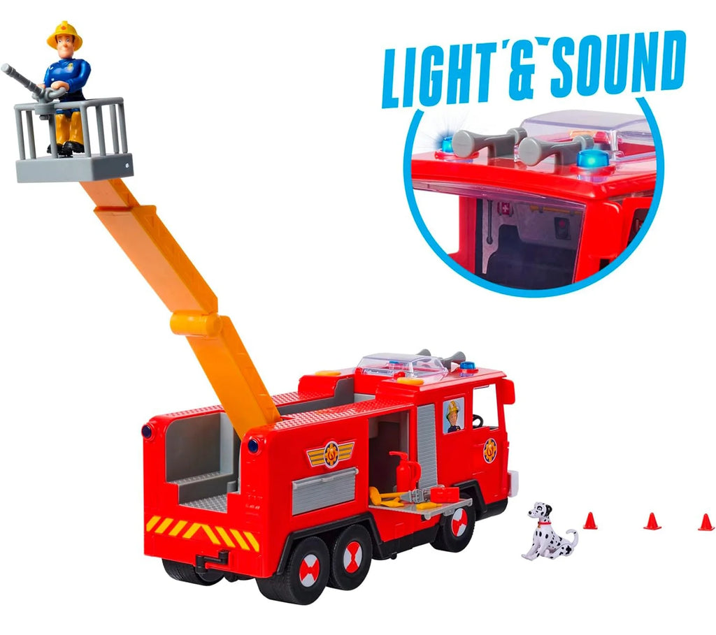 Fireman Sam Jupiter Pro 31cm Fire Engine Playset - TOYBOX Toy Shop