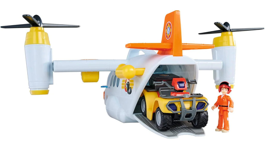 Fireman Sam Large Rescue Plane Fire Swift Playset - TOYBOX Toy Shop