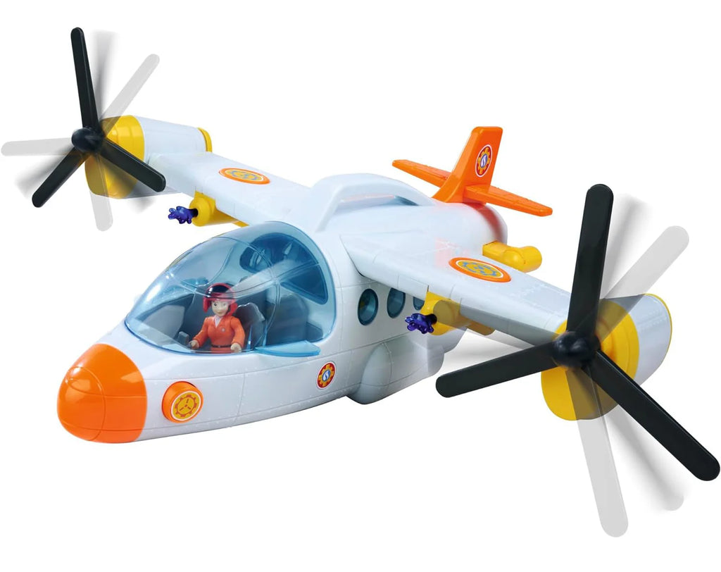 Fireman Sam Large Rescue Plane Fire Swift Playset - TOYBOX Toy Shop