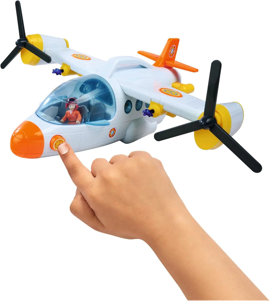 Fireman Sam Large Rescue Plane Fire Swift Playset - TOYBOX Toy Shop