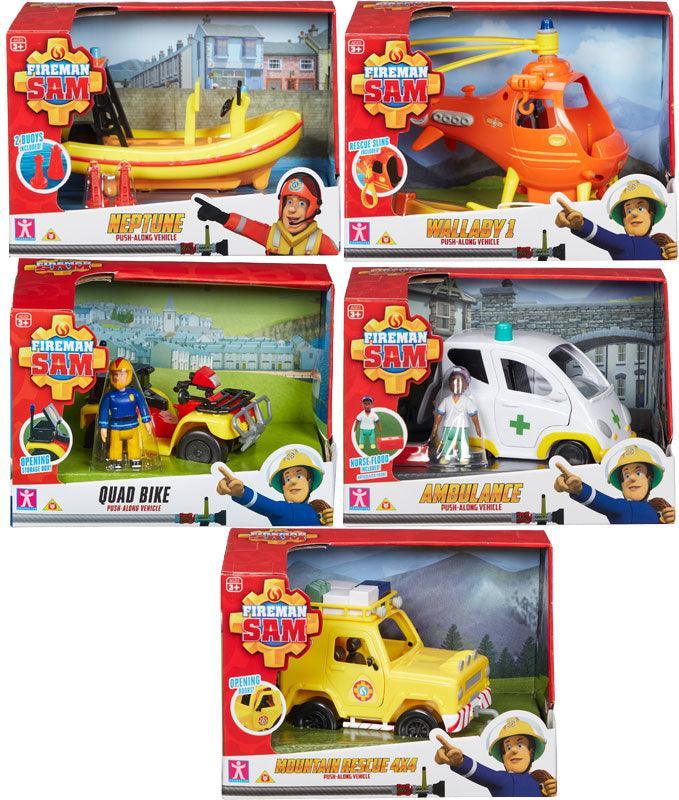 Fireman Sam Mini Vehicles - Assorted - TOYBOX Toy Shop