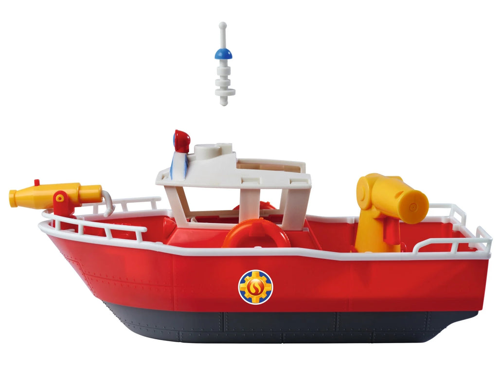 Fireman Sam Titan Fireboat 32 cm with Sam Action Figure - TOYBOX Toy Shop