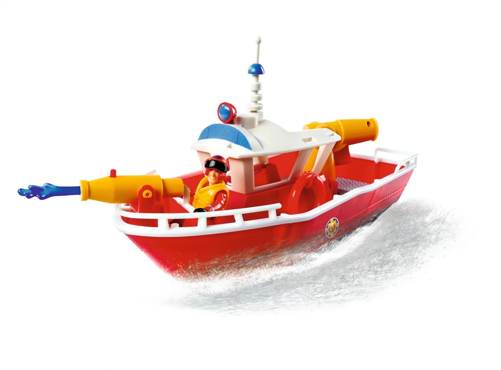 Fireman Sam Titan Fireboat 32 cm with Sam Action Figure - TOYBOX Toy Shop