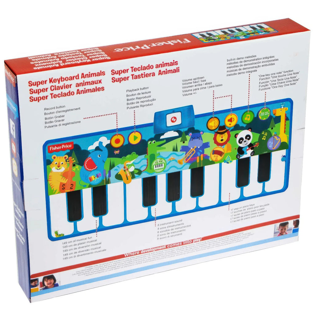 Fisher-Price 2734 Super Keyboard Animals - TOYBOX Toy Shop