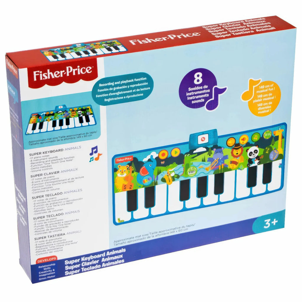 Fisher-Price 2734 Super Keyboard Animals - TOYBOX Toy Shop