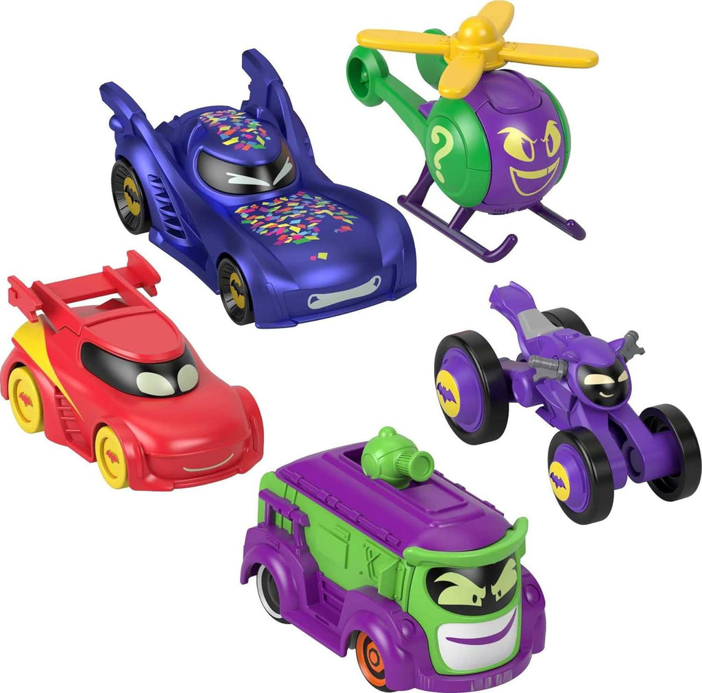 Fisher-Price DC Batwheels 1:55 Scale Toy Cars - 5-Pack - TOYBOX Toy Shop