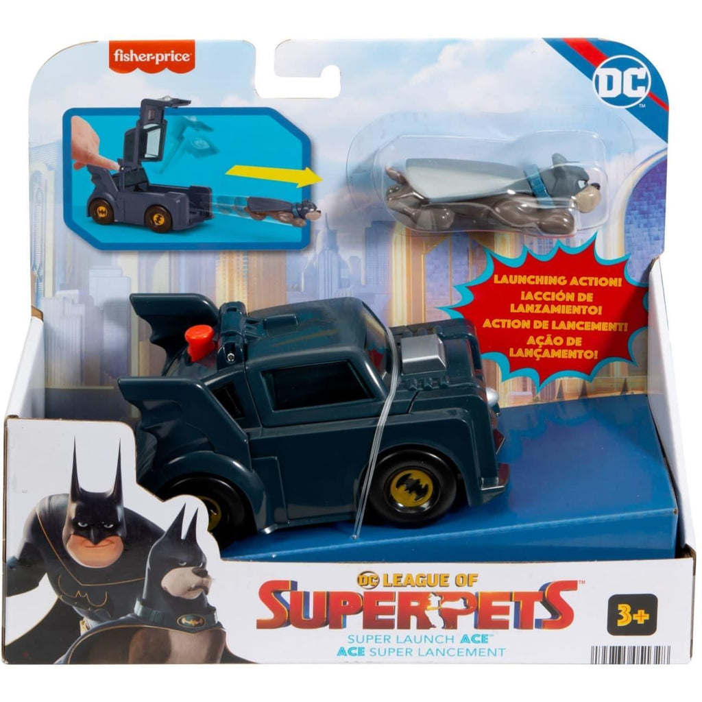 Fisher-Price DC League Of Super-Pets Super Launch - Ace - TOYBOX Toy Shop