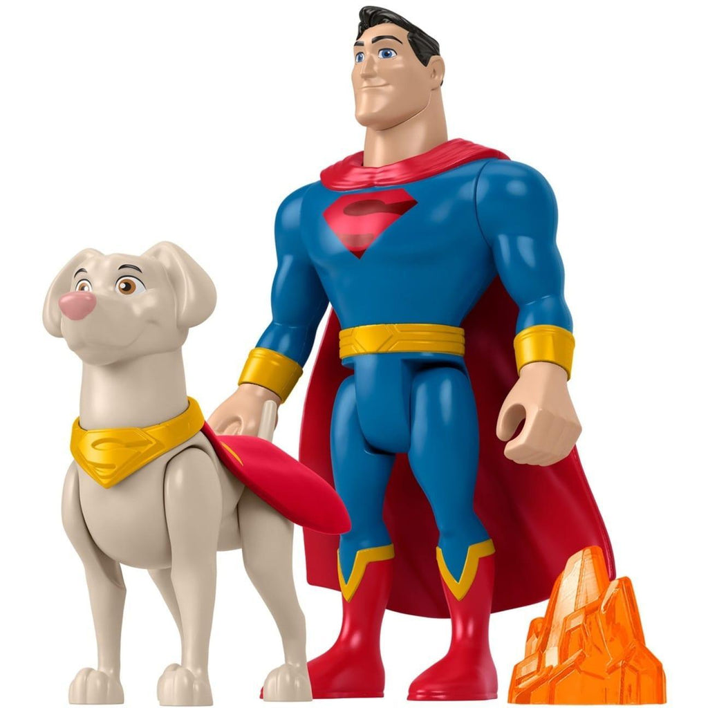 Fisher-Price DC League Of Super-Pets Superman & Krypto - TOYBOX Toy Shop