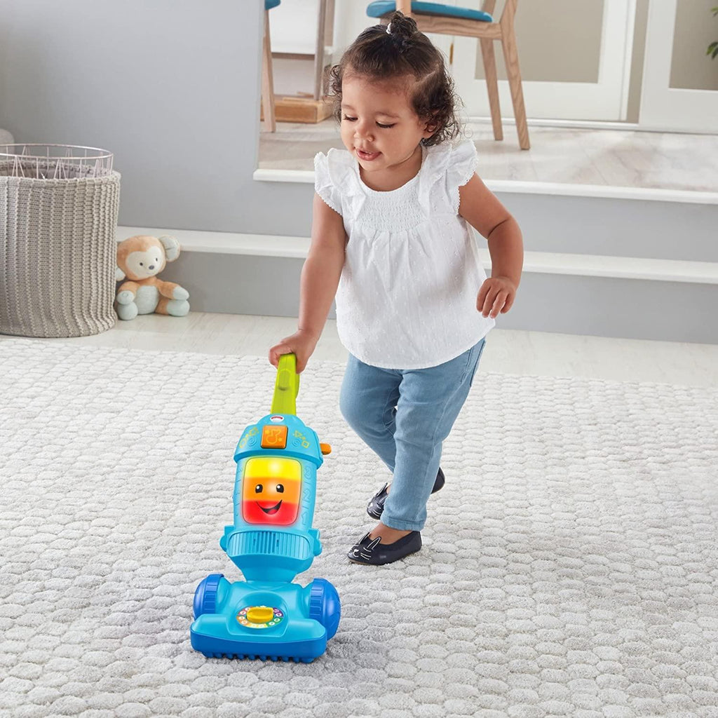 Fisher-Price FNR97 Laugh & Learn Light-up Learning Vacuum - TOYBOX Toy Shop