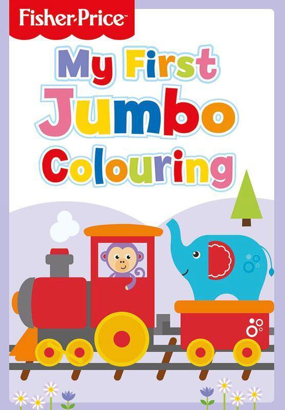 Fisher Price Jumbo Colouring Book - TOYBOX Toy Shop