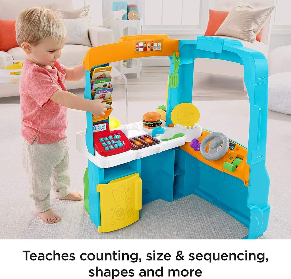 Fisher-Price Laugh and Learn Servin Up Fun Food Truck - TOYBOX Toy Shop