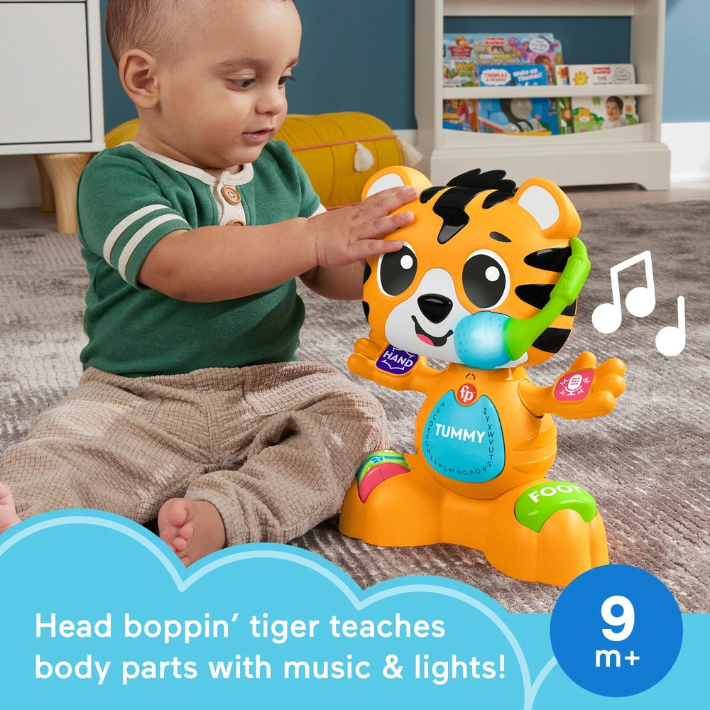 Fisher-Price Link Squad Bop & Groove Tiger - TOYBOX Toy Shop