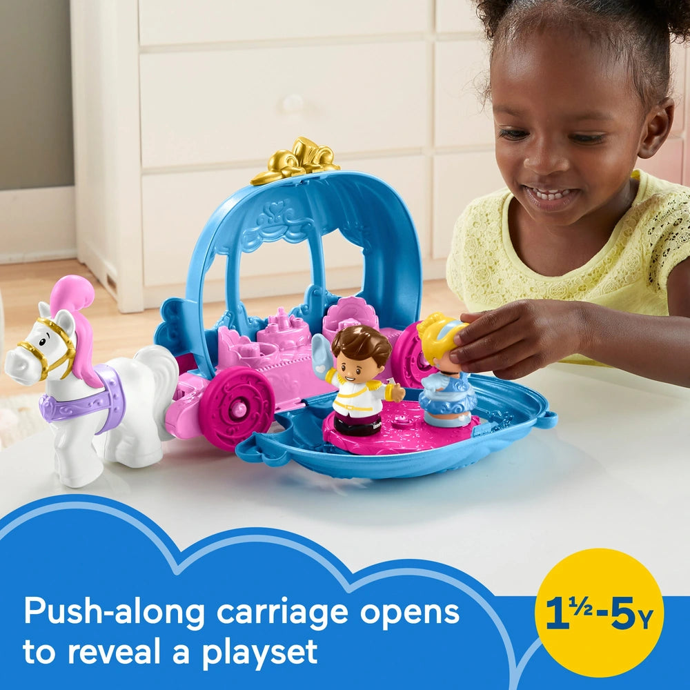 Fisher-Price Little People Disney Princess Cinderella's Dancing Carriage Set - TOYBOX Toy Shop