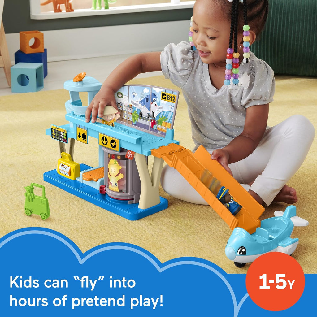 Fisher-Price Little People Everyday Adventures Airport - TOYBOX Toy Shop