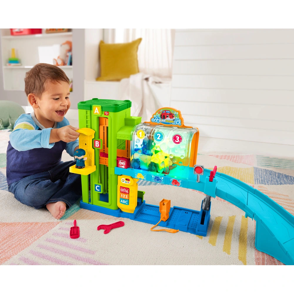 Fisher-Price Little People Light-Up Learning Garage - TOYBOX Toy Shop