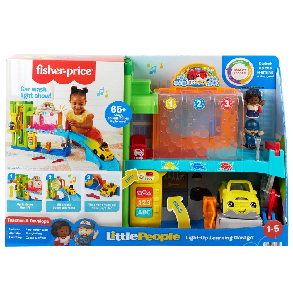 Fisher-Price Little People Light-Up Learning Garage - TOYBOX Toy Shop