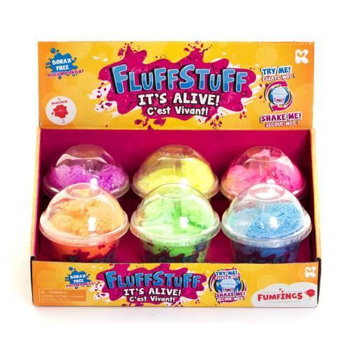 FLUFFSTUFF Fluffy Putty Large Pot - Assorted - TOYBOX Toy Shop
