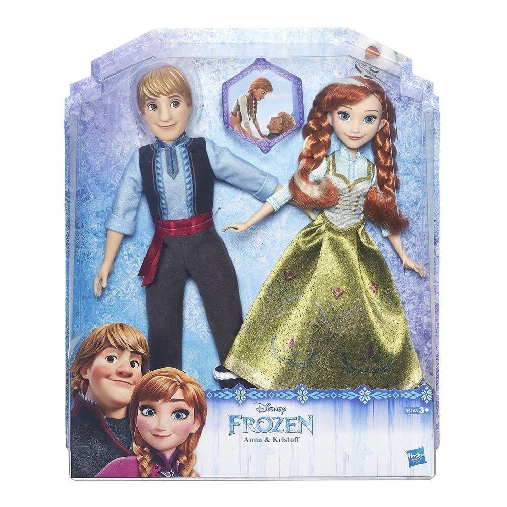 FROZEN Disney Frozen Anna and Kristoff Doll (Pack of 2) - TOYBOX Toy Shop