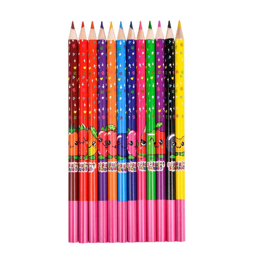 FRUITYSQUAD Scented Coloring Pencils 12 pack - TOYBOX Toy Shop