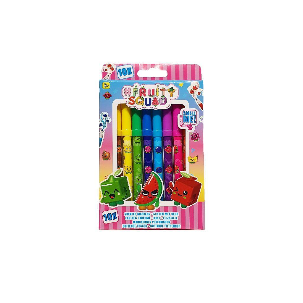 FRUITYSQUAD Scented Markers 10 Pack - TOYBOX Toy Shop