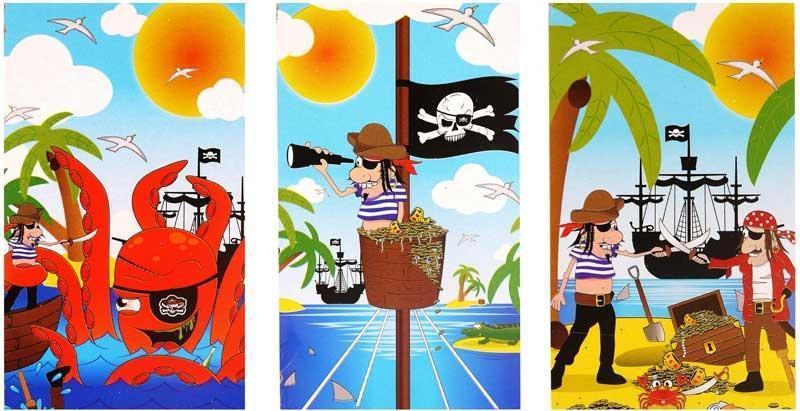 Fun Stationary Pirates Notebook - Assorted - TOYBOX Toy Shop