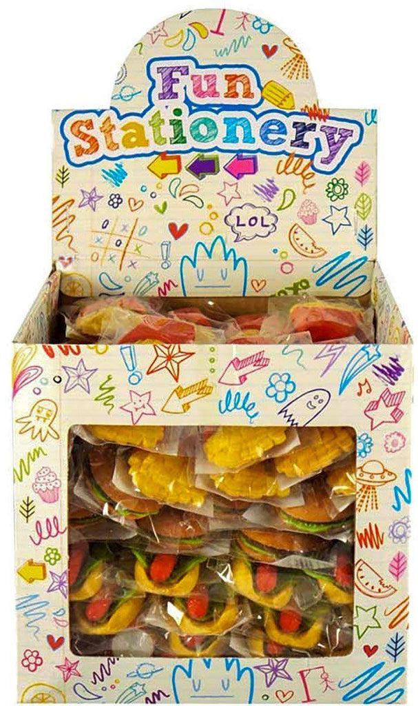 Fun Stationery Eraser Fast Food Meals - Assorted - TOYBOX Toy Shop