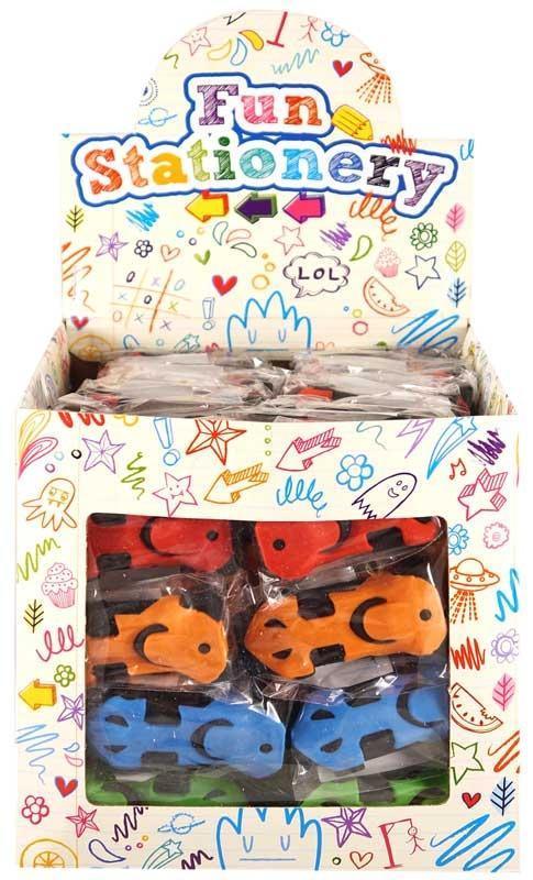 Fun Stationery Eraser Sports Car - Assorted - TOYBOX Toy Shop