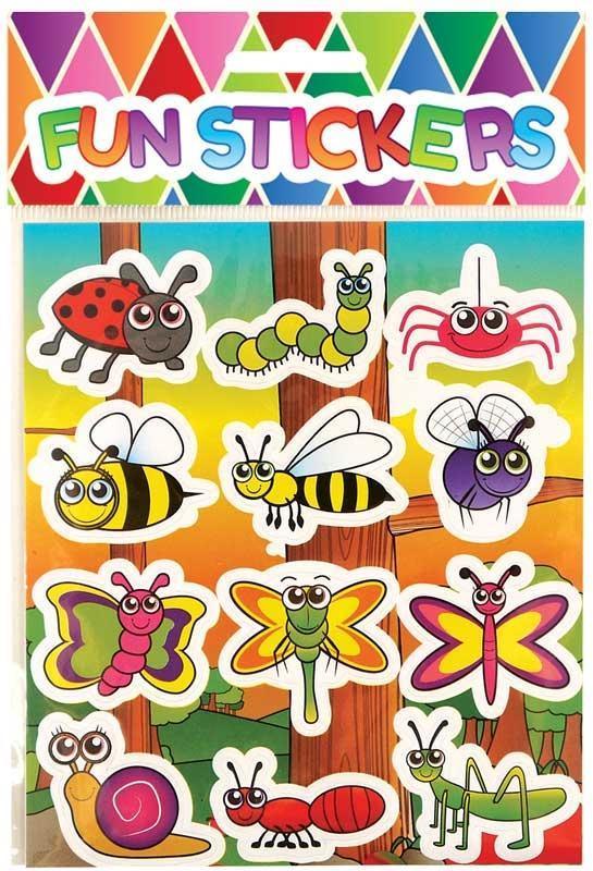 Fun Stickers - Insects - TOYBOX Toy Shop