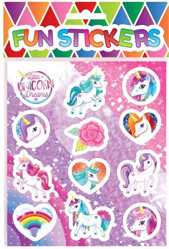 Fun Stickers Stickers Unicorn - TOYBOX Toy Shop