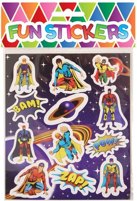 Fun Stickers - Superheroes - TOYBOX Toy Shop