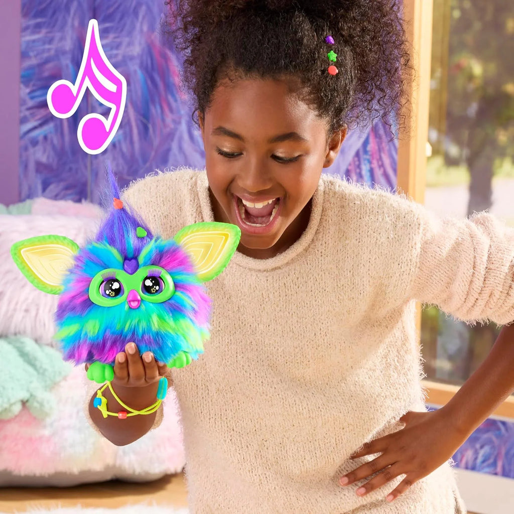 FURBY Glow in The Dark Interactive Plush Toy - TOYBOX Toy Shop