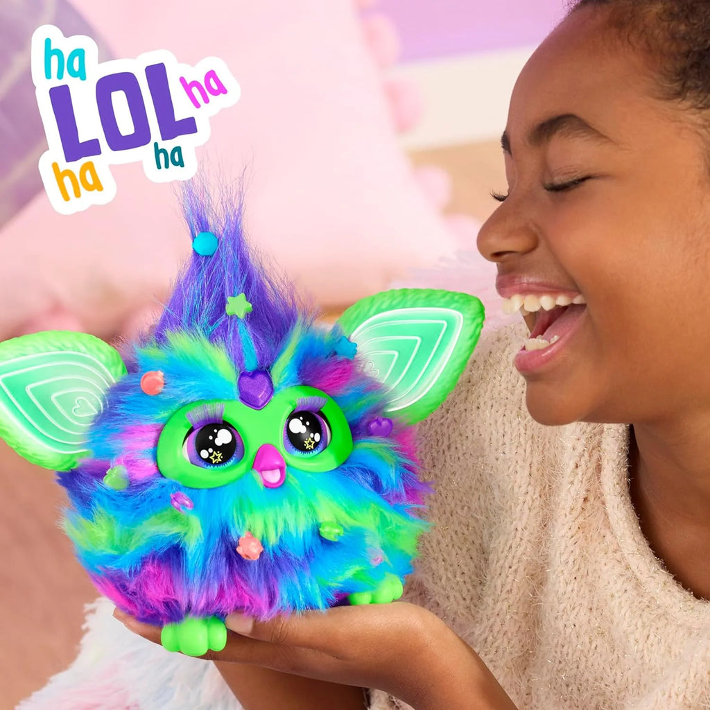 FURBY Glow in The Dark Interactive Plush Toy - TOYBOX Toy Shop