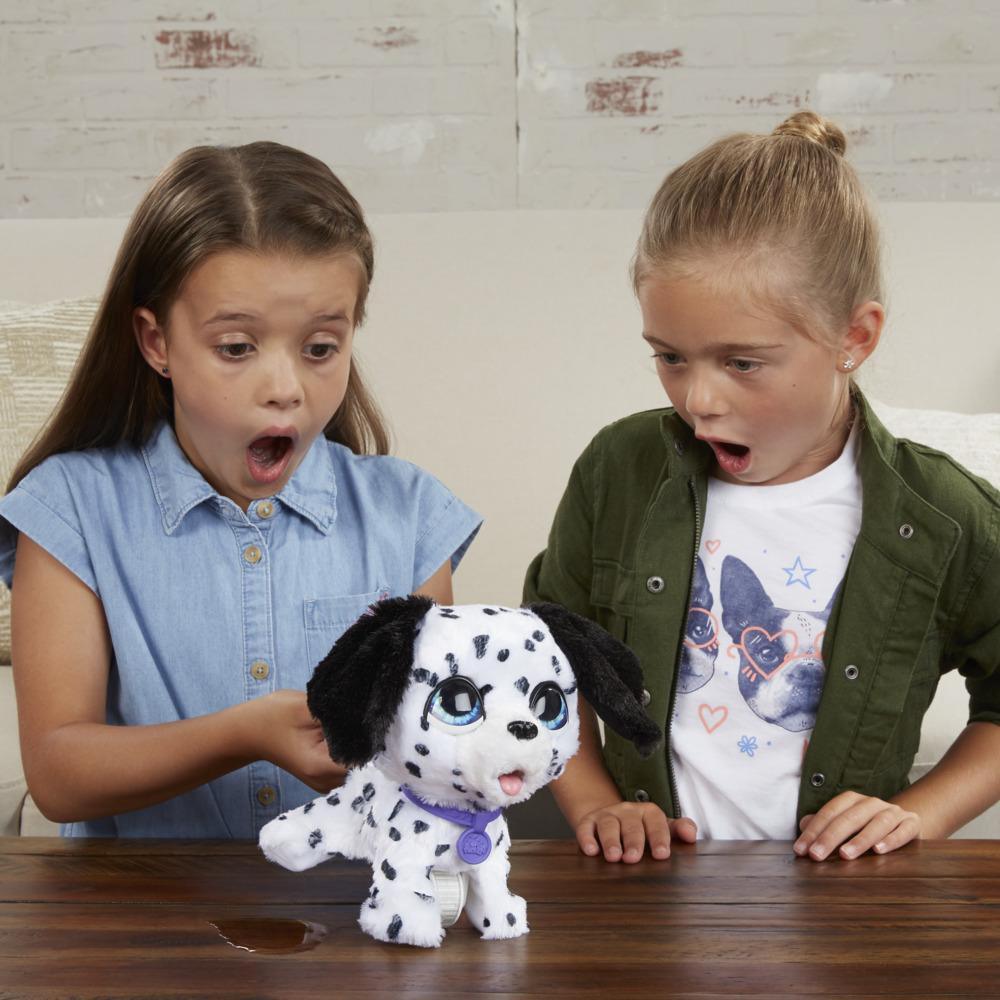 FurReal Peealots Big Wags Interactive Pet Toy - White/Black - TOYBOX Toy Shop
