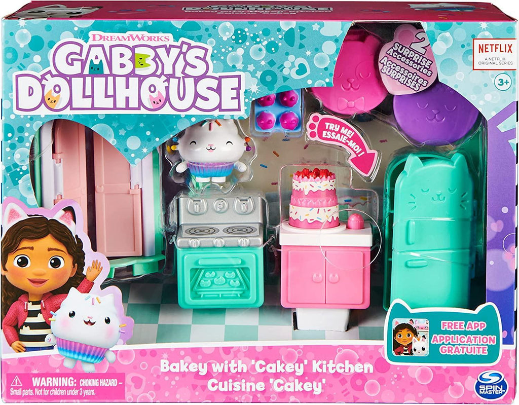 Gabby's Dollhouse Bakey With Cakey Kitchen - TOYBOX Toy Shop