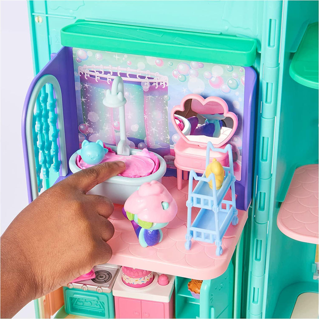 Gabby's Dollhouse MerCat Primp And Pamper Bathroom - TOYBOX Toy Shop