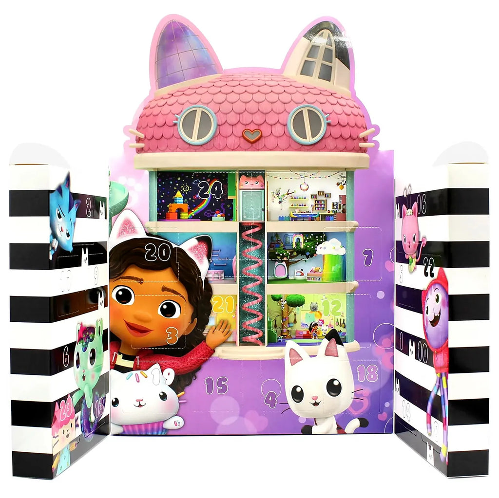 Gabby's Dollhouse Advent Calendar with Jewellery/Hair Accessories - TOYBOX Toy Shop