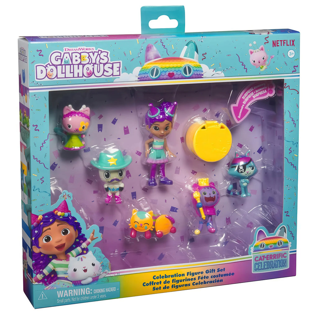 Gabby's Dollhouse Deluxe Celebration-Themed Figure Gift Set - TOYBOX Toy Shop