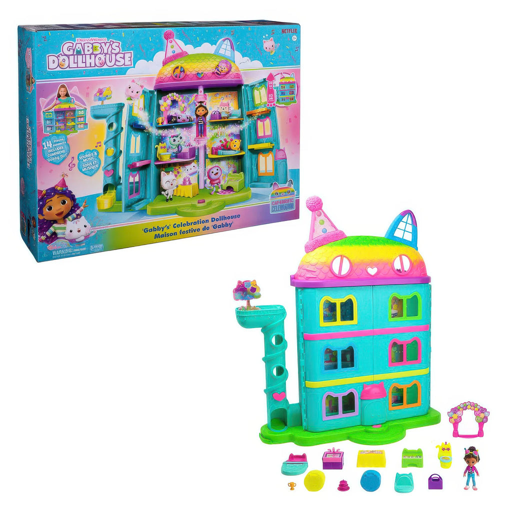 Gabby's Dollhouse Gabby's Celebration Doll House - TOYBOX Toy Shop