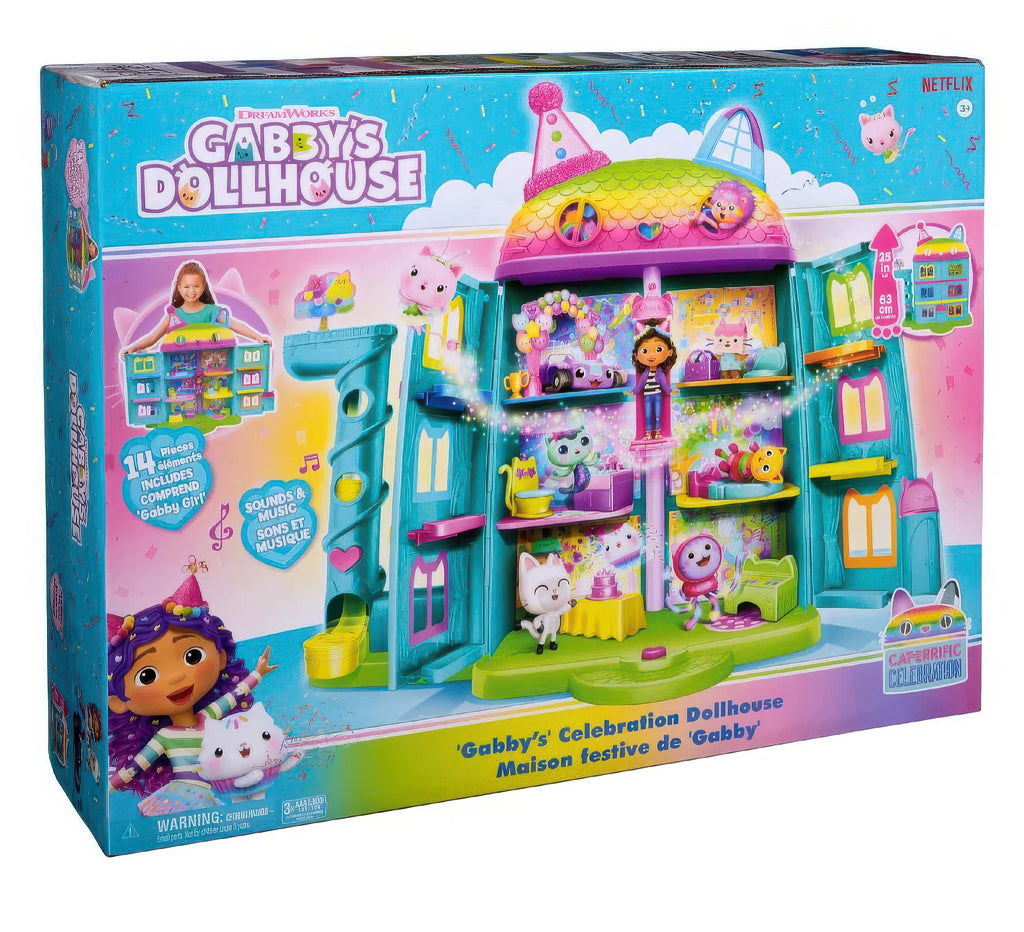 Gabby's Dollhouse Gabby's Celebration Doll House - TOYBOX Toy Shop