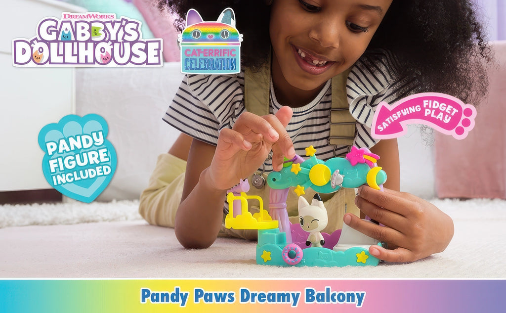 Gabby's Dollhouse Pandy Paw's Dreamy Lookout Balcony Set - TOYBOX Toy Shop